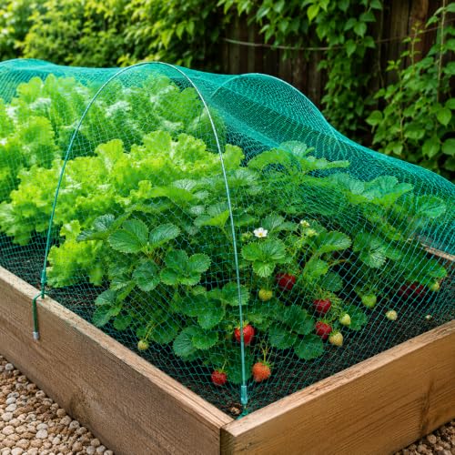 Green Garden Netting for Veg Patch: image 4