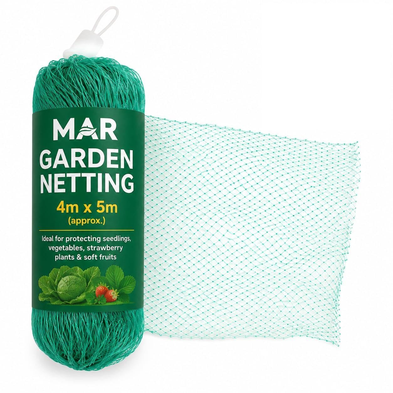 Green Garden Netting for Veg Patch