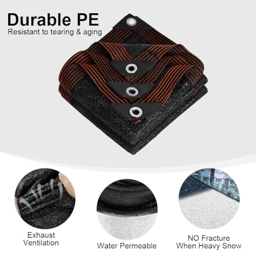 90% Sunblock Shade Cloth with Grommets (2m x 2m): image 3